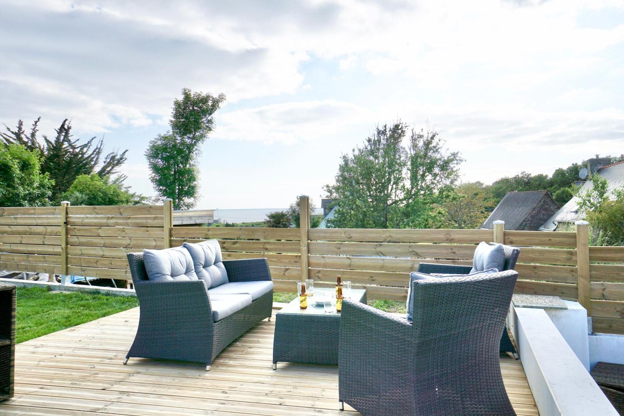 Moëlan-sur-Mer Villa Sophie - 500M De La Mer - Jacuzzi מראה חיצוני תמונה